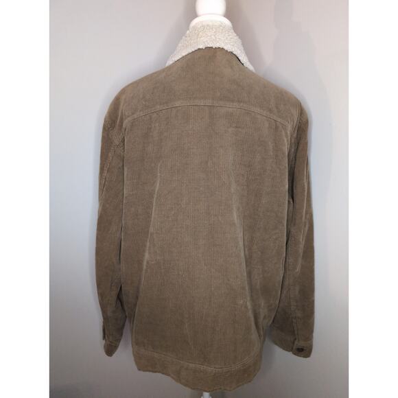 Tony Hawk sherpa skater outdoor work corduroy button up coat XL - Picture 4 of 10